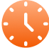 Icone d'horloge